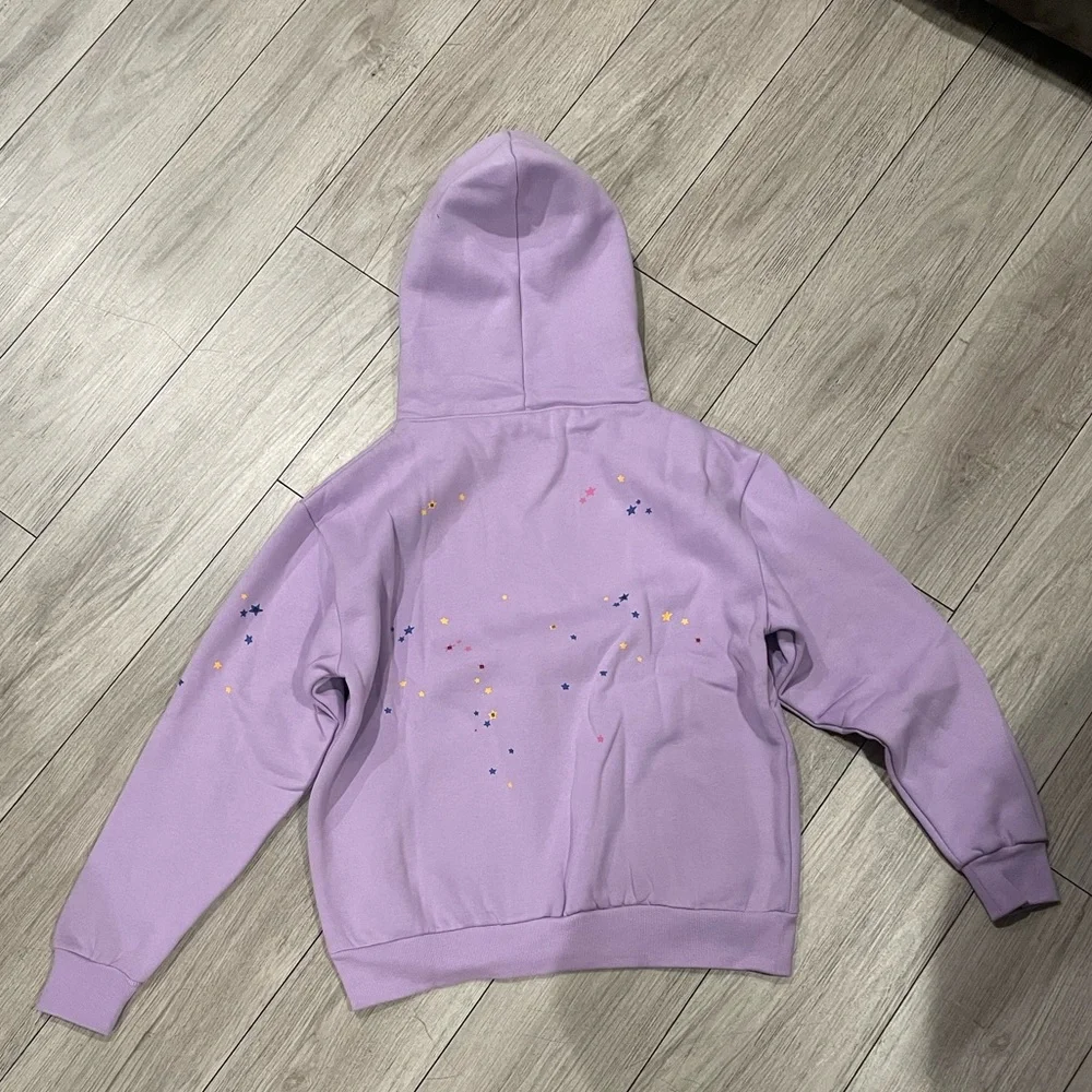 Purple Acai Sp5der Hoodie - Picture 2 of 3